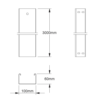 NIED Kabelrinne             RLU 60.100 F 
