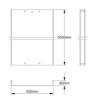 Niedax Kabelrinne           RLU 60.500 F 