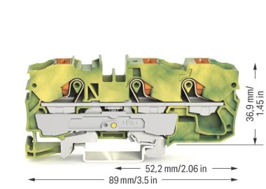 WAGO 2210-1307 3-Leiter-Schutzleiterk- 