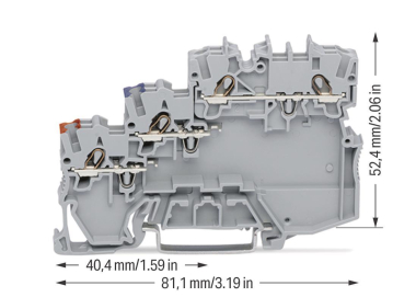 WAGO 2000-5311 3-Leiter- 