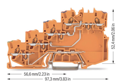 WAGO 2000-5477 4-Leiter- 