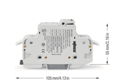 WAGO 811-310 2-Leiter-Sicherungshalter, 