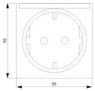 SIEM Schuko-Steckdose 10/16A     5UB1933 