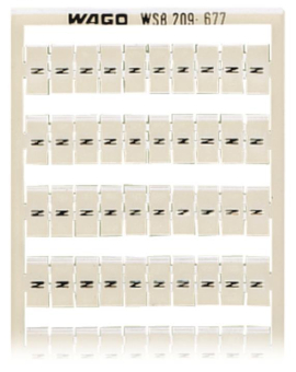 WAGO 209-677 WSB-Beschriftungskarte, als 