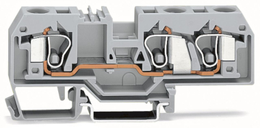 WAGO 284-682 3-Leiter-Durchgangsklemme, 