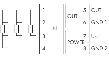 WAGO 857-800 Temperaturmessumformer für 