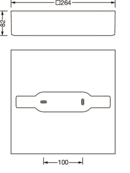 Siteco CL 31 BulkheadWand-     5CL761603 