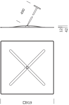 SITEC Lichtpunktzerl.-Spiegel 5NW13991QB 
