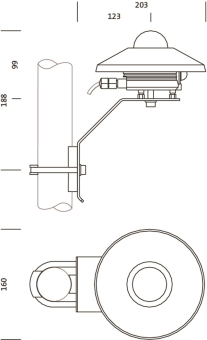 Siteco SLC Licht-Sensor        5EA1FSE01 