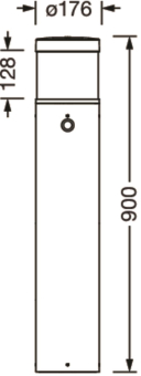 Siteco CL 31 Poller 90         5CL444803 