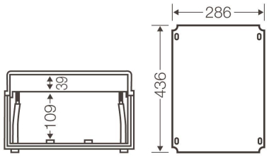 HENS Einbauplatte Mi EP 03, für Mi EP 03 
