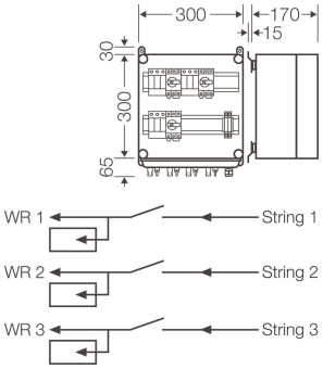HENS PV-GAK, mit ÜSE, Mi PV   Mi PV 2233 