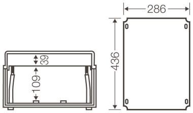 HENS Einbauplatte Mi EP 03, für Mi EP 03 