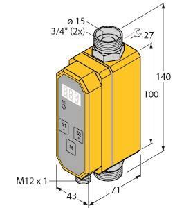 Turck         FTCI-3/4D15A4P-2UP8X-H1141 