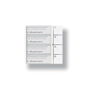 SIED Bus-Tastenmodul 4-fach  BTM 650-4 W 