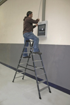 Krause MONTO Stufen-Doppel Leiter 125804 