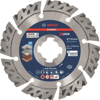 Bosch EXPERT X-LOCK Multi     2608900669 