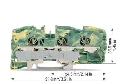 WAGO 2016-1307 3-Leiter-Schutzleiterk- 