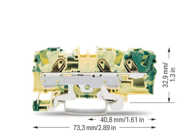 WAGO 2006-1307 3-Leiter-Schutzleiterk- 