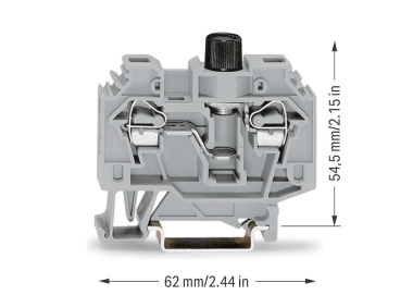 WAGO 282-122 2-Leiter-Sicherungsklemme 