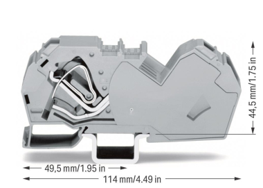 WAGO 785-601 2-Leiter-Durchgangs- 