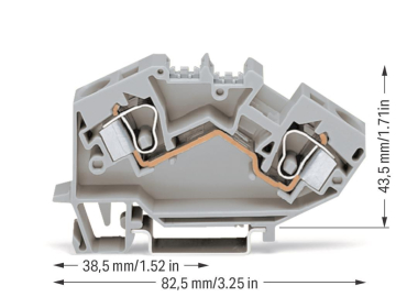 WAGO 784-601 2-Leiter-Durchgangs- 