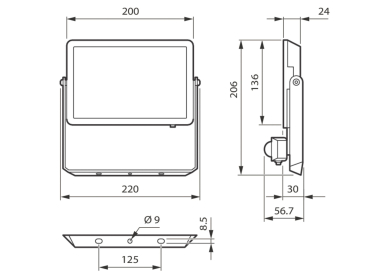 MAZDA BVP008 50W 4000K MDU      53453799 