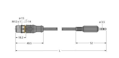 Turck IO-Link Kommuni-        IOL-COM/3M 