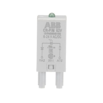 ABB Steckmodul LED grün,      CR-P/M 62V 