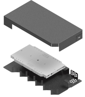 Easylan Spleißbox Hutschiene     LVRTYP1 