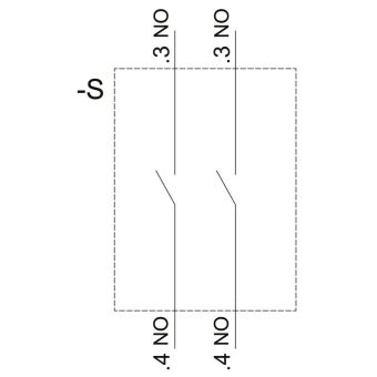 Siemens 3SU11002BM601NA0 Knebelschalter 