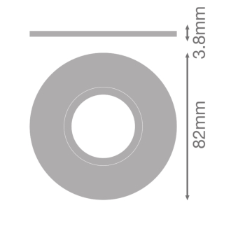 Ledvance SP CBO IP65/5X RING FIX ROUND 