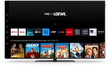Loewe We.SEE 65 oled dc coal bl. OLED-TV 