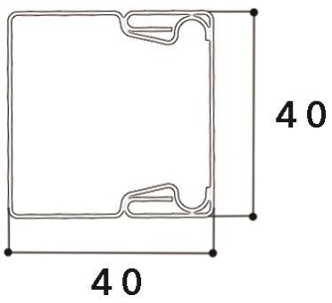 GGK Kanal LFS 40x40                 2742 