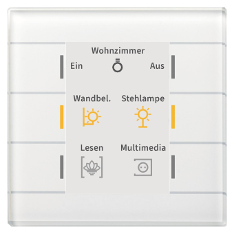 MDT Glastaster II Smart mit Farbdisplay, 