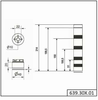 Werma KS40 Classic BWM 24VAC/DC 63930001 