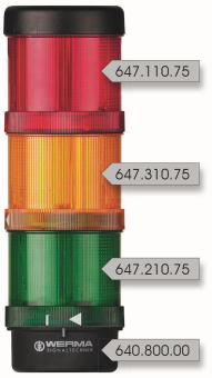 Werma KS72 Classic BWM 24VAC/DC 64900001 