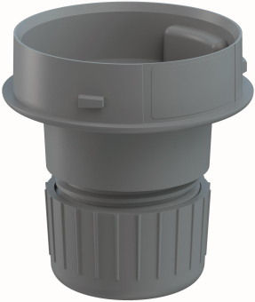 Werma Mini Rohradapter RM grau  26070005 