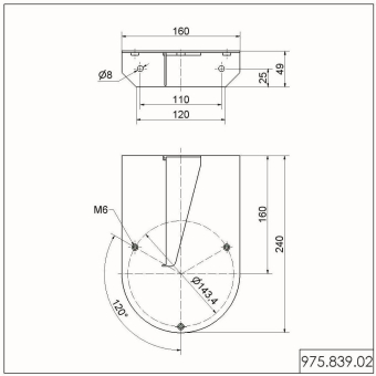 Werma Befestigungswinkel        97583902 