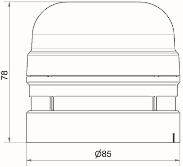Werma Midi Sounder 12/24VAC/DC  16170070 