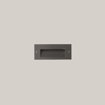 BEGA Wandeinbauleuchte Grafit      24879 