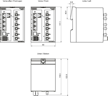SIEM SCALANCE XB205-3 6GK5205-3BB00-2AB2 