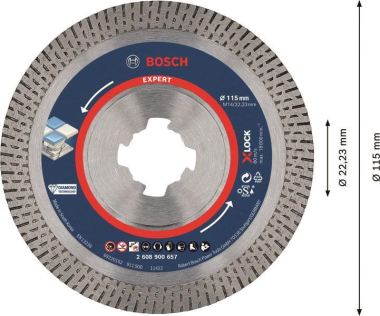 Bosch EXPERT X-LOCK Hard      2608900657 