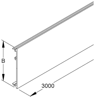 Fintech Kabelkanaloberteil       TBA32-3 