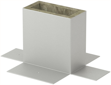 Flamro 44555 Brandschutzkanal verzinkt 