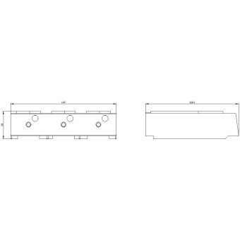 Siemens 3RT19664G Rahmenklemmenblock 