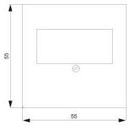 Siemens 5TG25932 DELTA i-system Abdeck- 