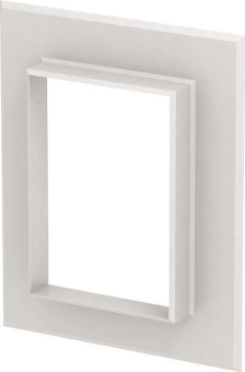 OBO G-AWAG90130RW Wandabschlussblende 