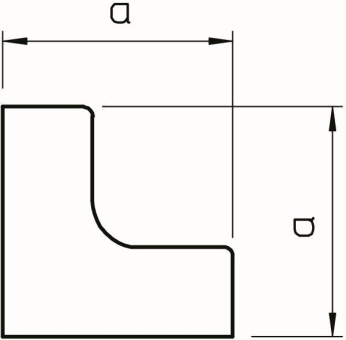 OBO WDK HI10030RW Inneneckhaube 10x30mm 