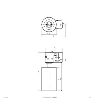 EVN Schienenstrahler -schwarz   DST10909 